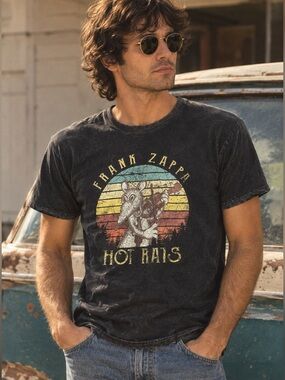 Vintage Frank Zappa Hot Rats Tee Shirt